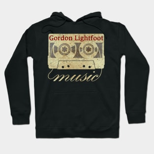 cassette tape vintage Gordon Lightfoot Hoodie